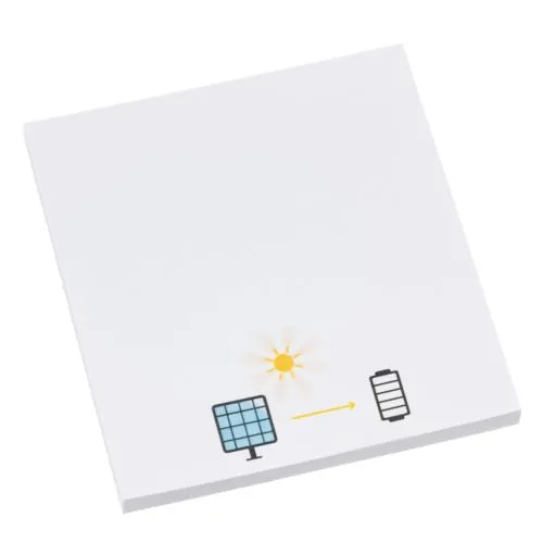 Bloc Notes Repositionnables Personnalisés 70x75mm - 25 Feuilles