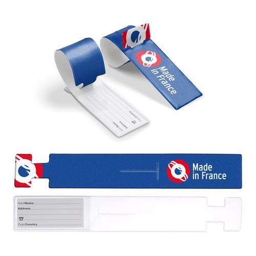 Étiquette à bagage personnalisable - Fabrication française