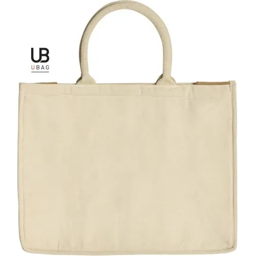 Sac isotherme coton canvas et jute personnalisable Riviera