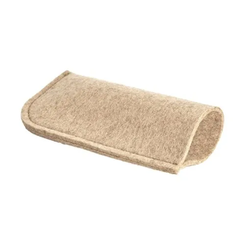 Pochette à lunettes en feutrine recyclée personnalisable