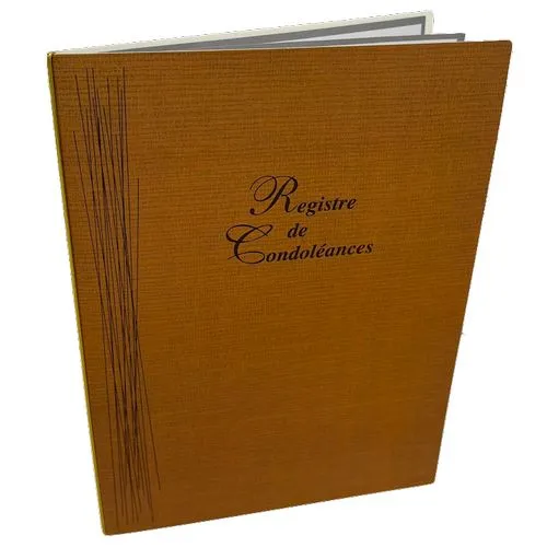 Registre Classique Personnalisé Motif Brindille - 8 Coloris