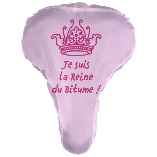 COUVRE SELLE SÉRIGRAPHIÉ