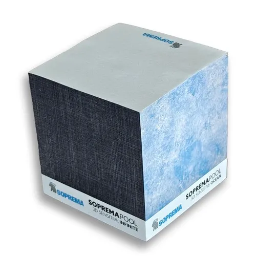 Bloc cube repositionnable – Impression quadri haute qualité