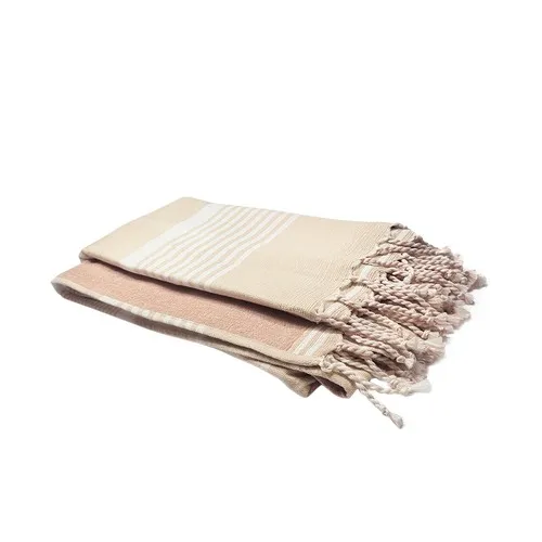 Drap de Plage Fouta Double Personnalisable - 190g/m²