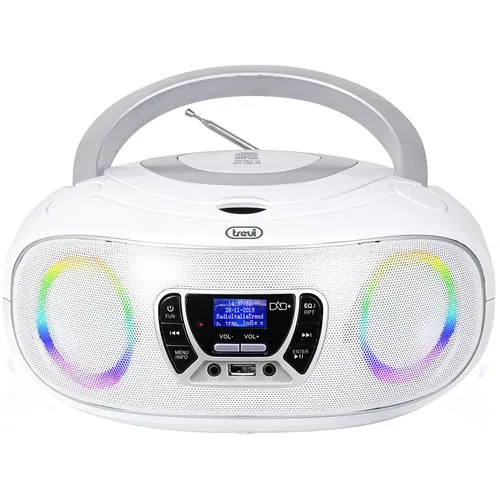 RADIO CD DAB LED CMP 583 DAB BLANC TREVI
