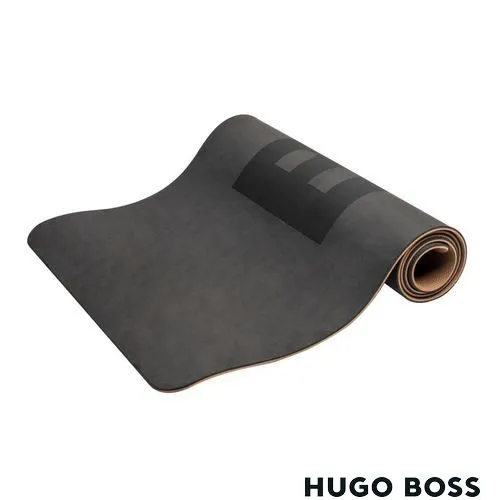 Tapis de Yoga Bicolore Premium Personnalisable - Iconic Black