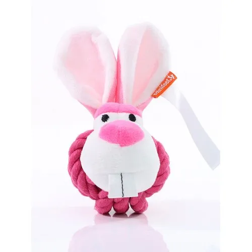 Jeu pour chiens lapin natté