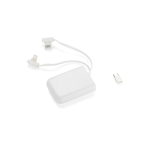 Câble USB 3-en-1 rétractable personnalisable - Multi-connecteurs