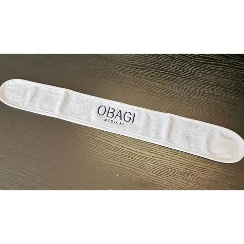 Bandeau de tête éponge personnalisable avec broderie logo