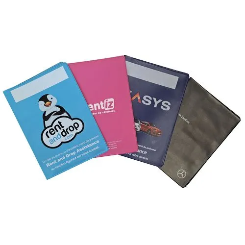 Pochette Location Véhicule 2 Volets Personnalisée