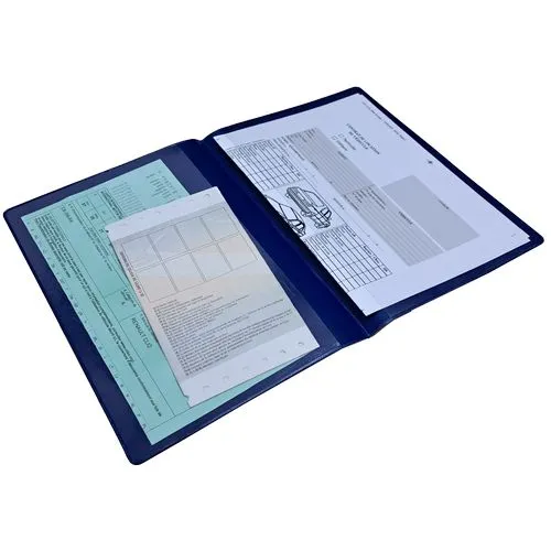 Pochette Location Véhicule 2 Volets Personnalisée