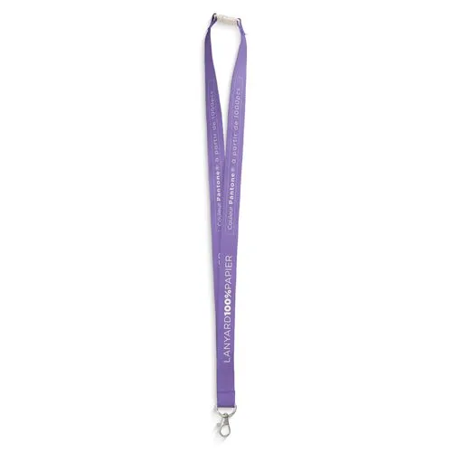 LANYARD EN FIBRE DE PAPIER