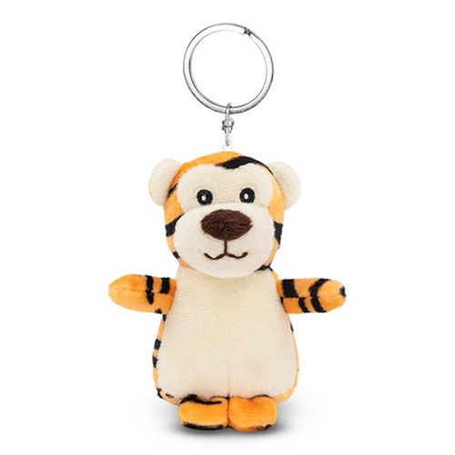 Porte-clés Peluche Tigre Personnalisable | Objet Publicitaire