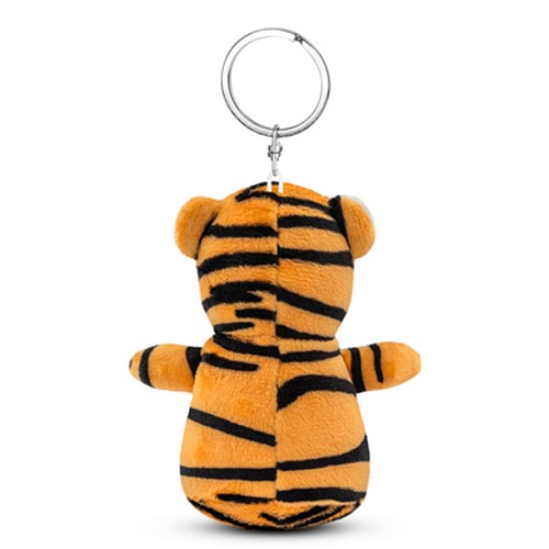 Porte-clés Peluche Tigre Personnalisable | Objet Publicitaire