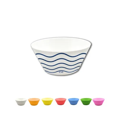 Bol Personnalisé Quadrichromie 50/70cl - Plastique Réutilisable PP5