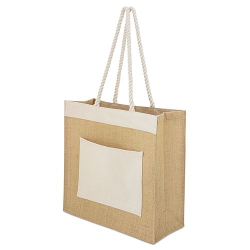 Sac Shopping Noël avec Crayons de Cire - Cadeau Publicitaire Enfants