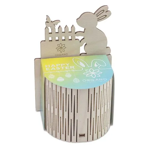 Mini-Jardin Pâques Personnalisé - Aubergine en Pot Terre Cuite