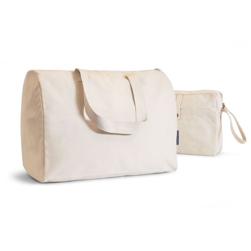 Set Sac Voyage & Trousse Bio360 Coton Bio - Personnalisable
