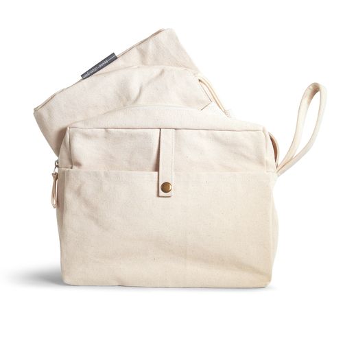 Set Sac Voyage & Trousse Bio360 Coton Bio - Personnalisable
