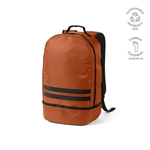 Sac à dos Buenos Aires 25L rPET. Bandes réfléchissantes à l’avant
