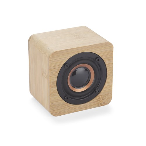 Enceinte Bluetooth Bambou Vintage - Personnalisable par Sérigraphie
