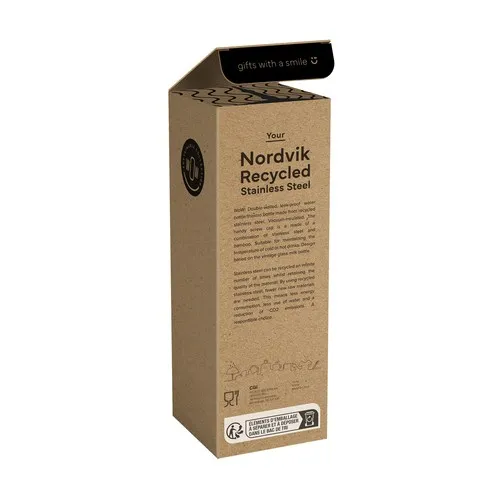 Nordvik RCS Recycled Steel 500 ml bouteille