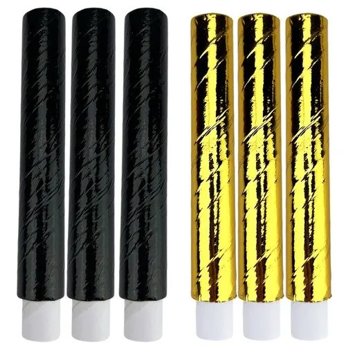 6 Sarbacanes sécurisées OR/NOIR