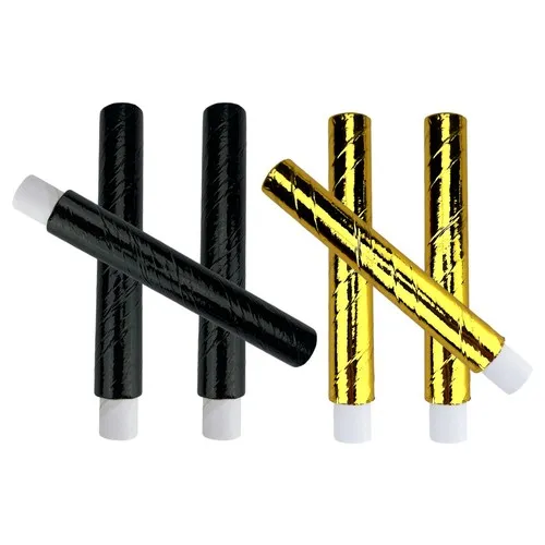 6 Sarbacanes sécurisées OR/NOIR