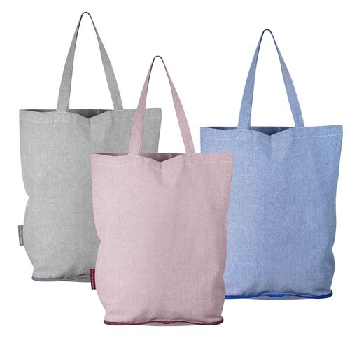 Sac Shopping Pliable Coton Recyclé 140g Personnalisable