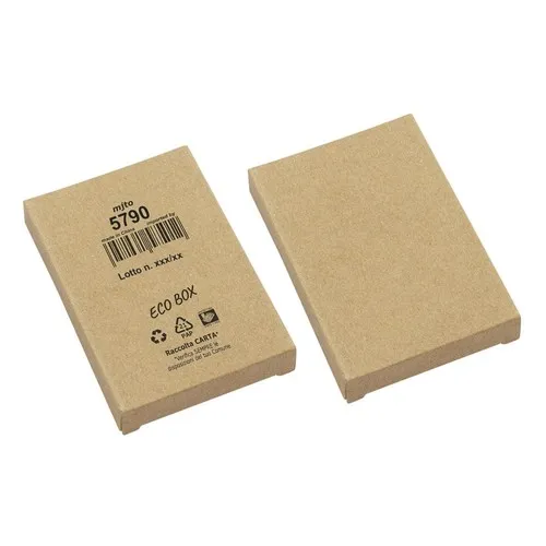 Marque-page carré métal chromé personnalisable - Format compact