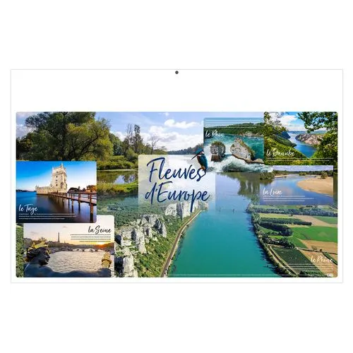 CASIMIR 2026 - MAXI 650 x 405 mm - CC REMBORDE - DOS CUISINE - SANS MARQUAGE - 1 TROU EN TETE