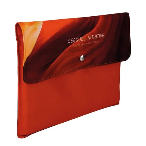 Enveloppe Congrès Éco-Responsable en Plastique Marin Recyclé