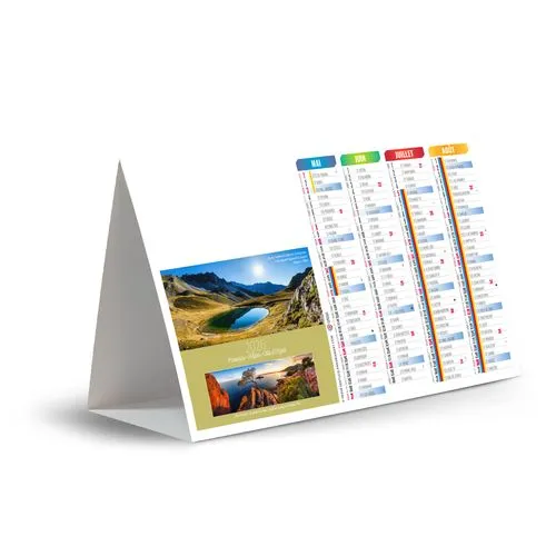 CHEVALET DE COMPTOIR - POINT DE VUE 2026 - QUADRI