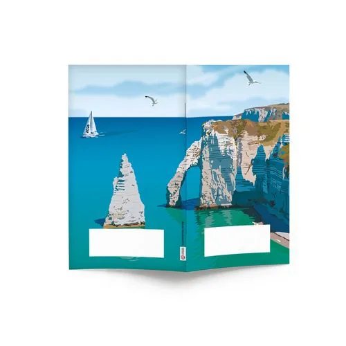 AGENDA ECO POCHE 2026 - THEME VINTAGE-2 - 95 x 165 mm - QUINZAINIER 64 PAGES - COUVERTURE 380g QUADRI PAGES 1 ET 4 - PELLICULAGE BRILLANT RECTO - PIQURE 2 POINTS METAL