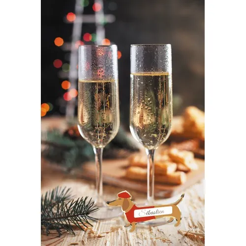 Marque-Places Teckel Originaux - Lot de 8 pièces