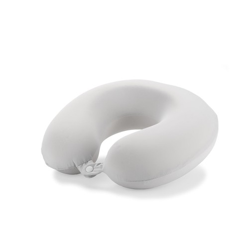 Oreiller de voyage gonflable personnalisable - Cale-nuque publicitaire