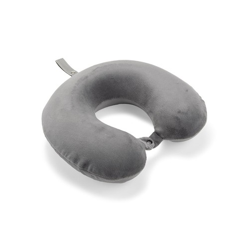 Oreiller de voyage gonflable personnalisable - Cale-nuque publicitaire