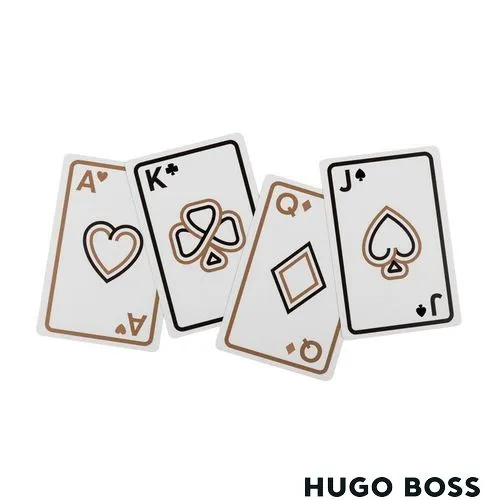 Coffret Prestige 2 Jeux de Cartes Iconic Black Personnalisables