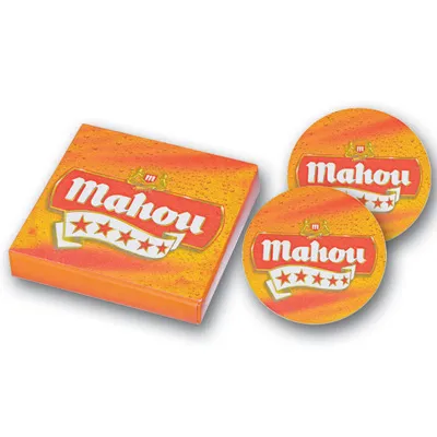 Sous-verres personnalisés par sérigraphie - Communication visuelle