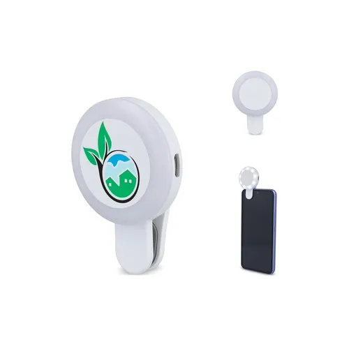 Lampe LED Selfie Personnalisable - 3 Niveaux de Luminosité