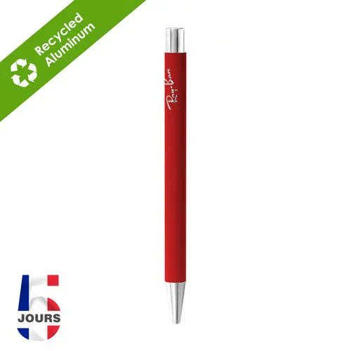 Stylo bille NoClip Push Rouge