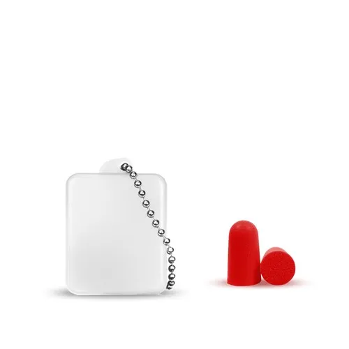 Bouchons d'oreilles jetables personnalisables en boîte plastique