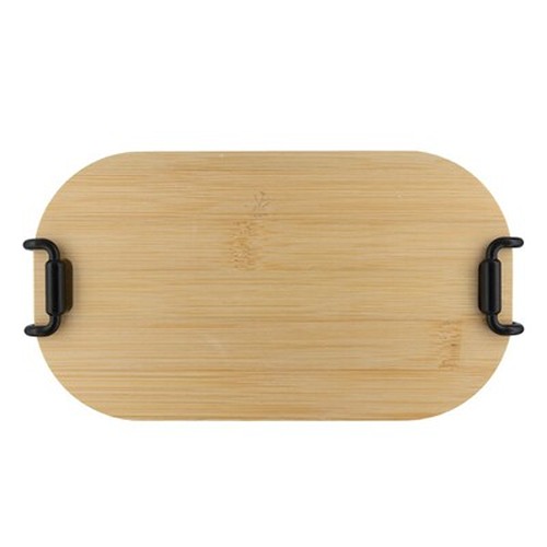 Boîte à lunch 900 ml avec couvercle bambou personnalisable