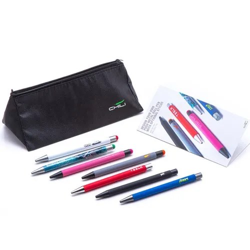 NoClip Aluminium &amp; Stylo Bambou Bleu FR