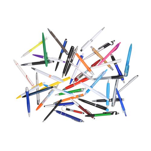 Stylo à bille écologique paille de blé et ABS personnalisable