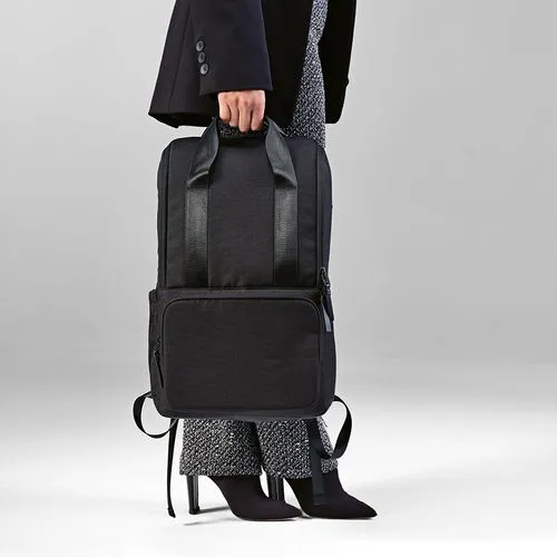 Sac à dos Bucharest 18L rPET. Poche avant Poche ordinateur 15,6"