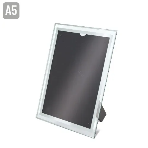 CADRE EN VERRE POUR DIPLÔME A5 “BISELA”