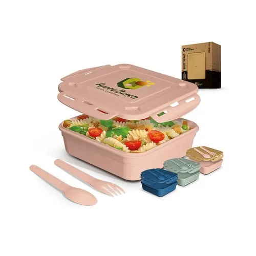 Lunch Box Personnalisable 1,2L avec Couverts - Fabrication Française