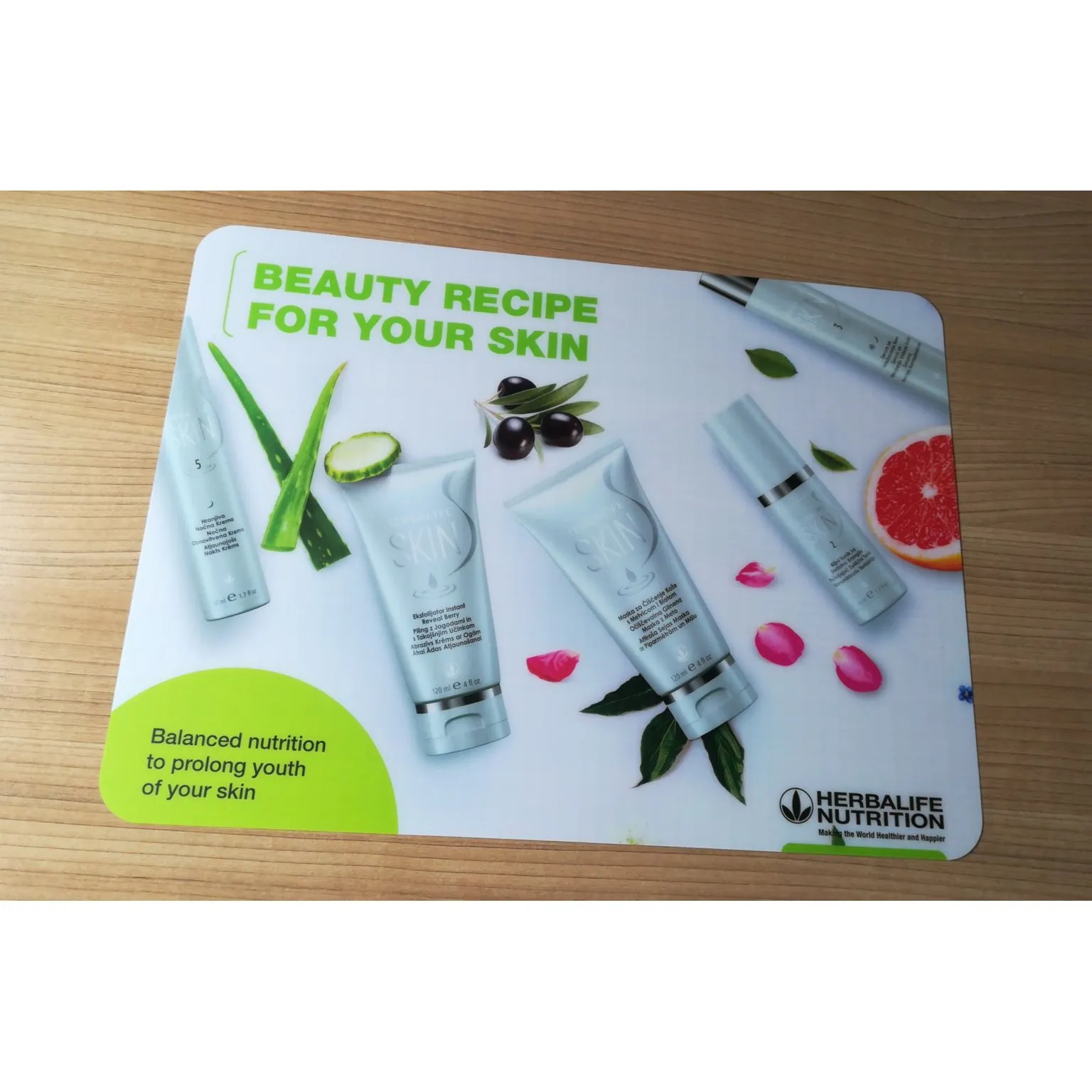 Sets de table publicitaires personnalisés - Liège, PP ou mousse