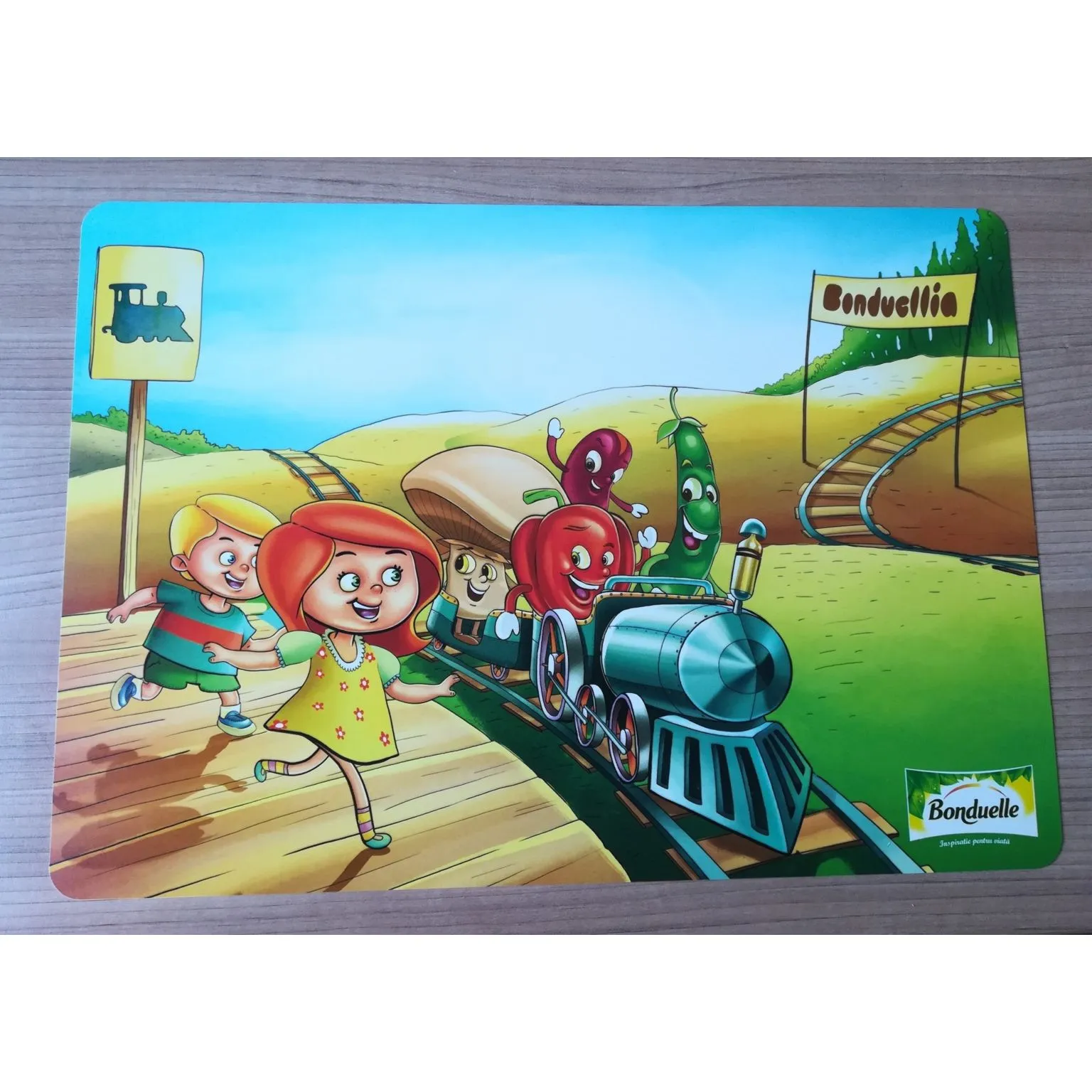 Sets de table publicitaires personnalisés - Liège, PP ou mousse